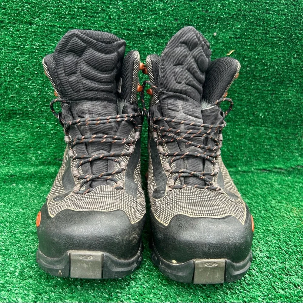 Salomon Gore-Tex Hiking Boots Mens Seamless Technology Ground‎ Control Black